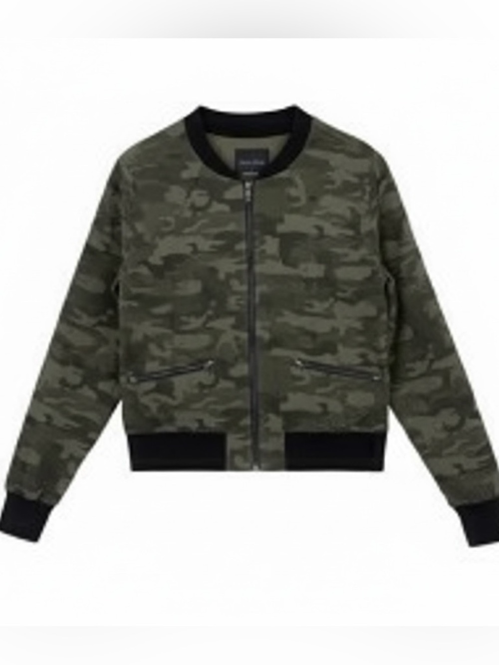 Sanctuary Olive Green Camo Fun Jacket